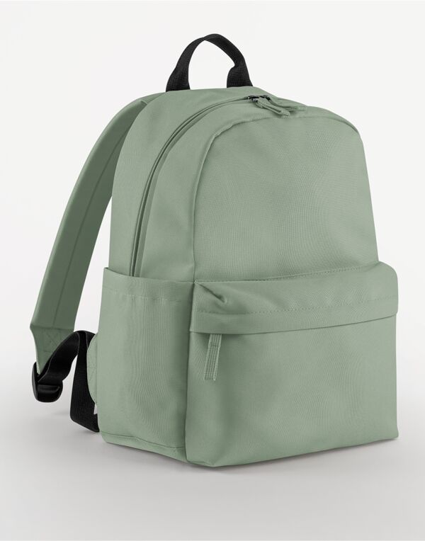 BG185S Bagbase Premium Recycled Mini Backpack Dusty Green BG185S Bagbase Premium Recycled Mini Backpack Dusty Green