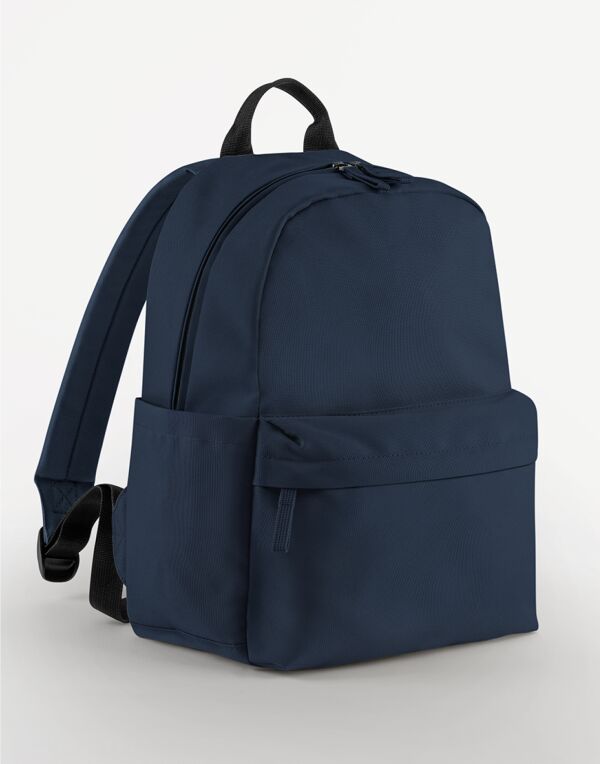 BG185S Bagbase Premium Recycled Mini Backpack Navy BG185S Bagbase Premium Recycled Mini Backpack Navy