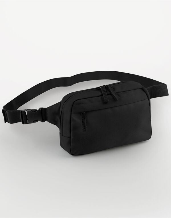 BG187 Bagbase Premium Recycled Cross Body Bag Black