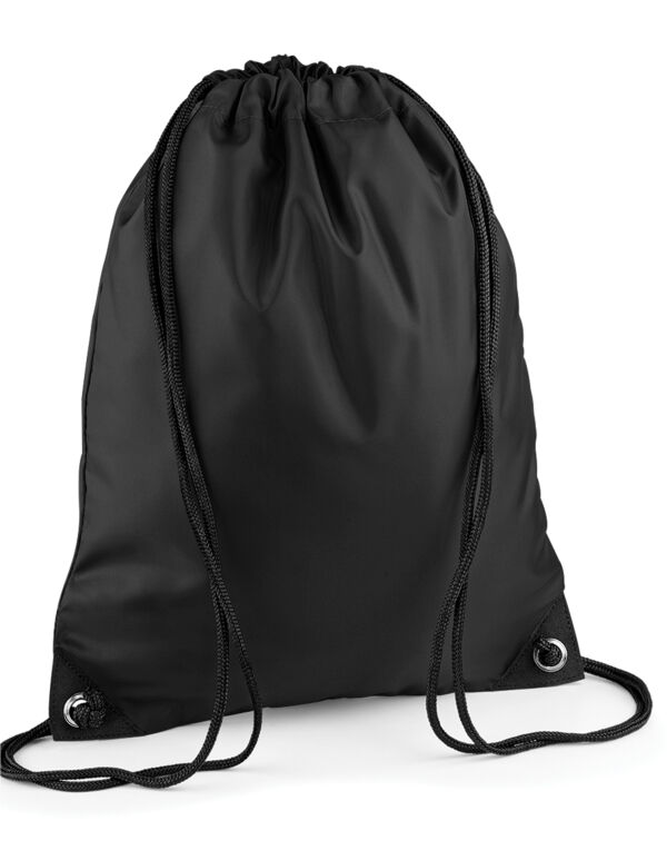 BG10 Bagbase Premium Gymsac Black BG10 Bagbase Premium Gymsac Black