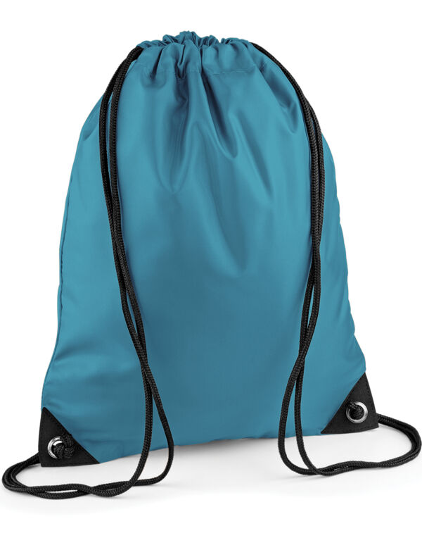 BG10 Bagbase Premium Gymsac Ocean Blue BG10 Bagbase Premium Gymsac Ocean Blue
