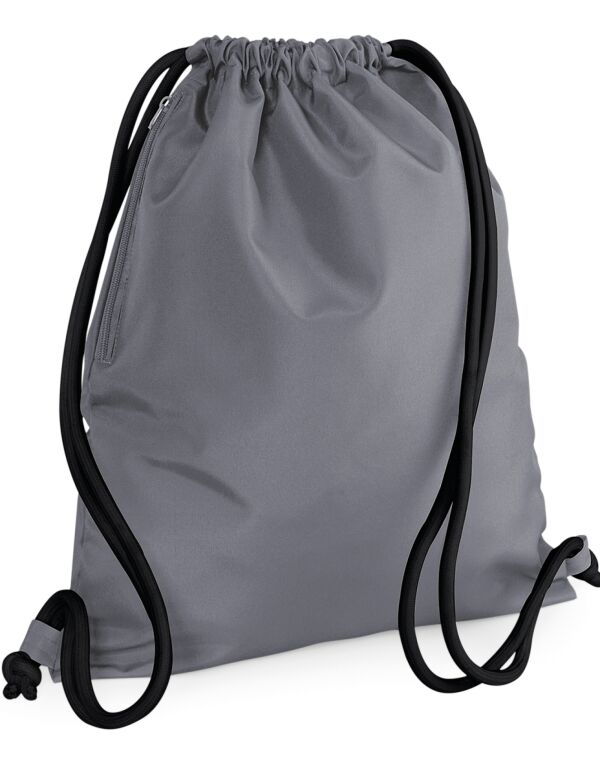 BG110 Bagbase Icon Gymsac Graphite Grey/Black