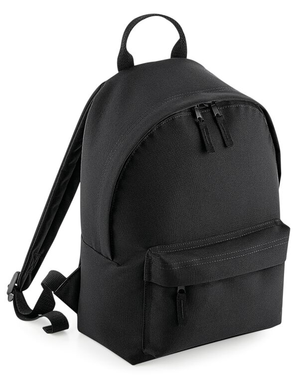 BG125S Bagbase Mini Fashion Backpack Black/Black