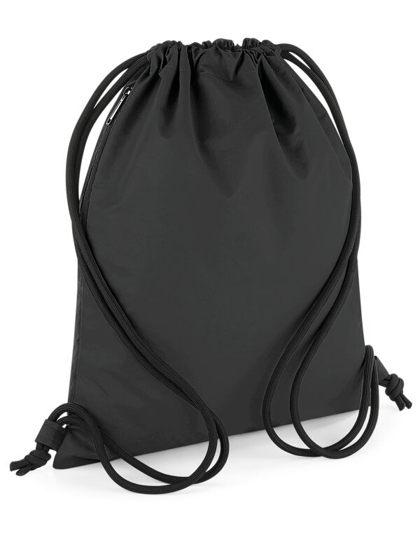 BG137 Bagbase Reflective Gymsac Black/Reflective