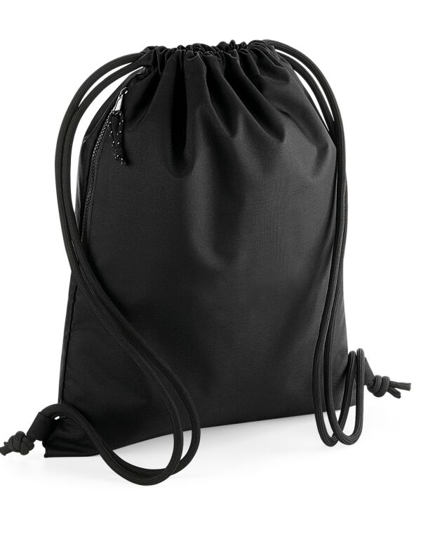 BG281 Bagbase Recycled Gymsac Black