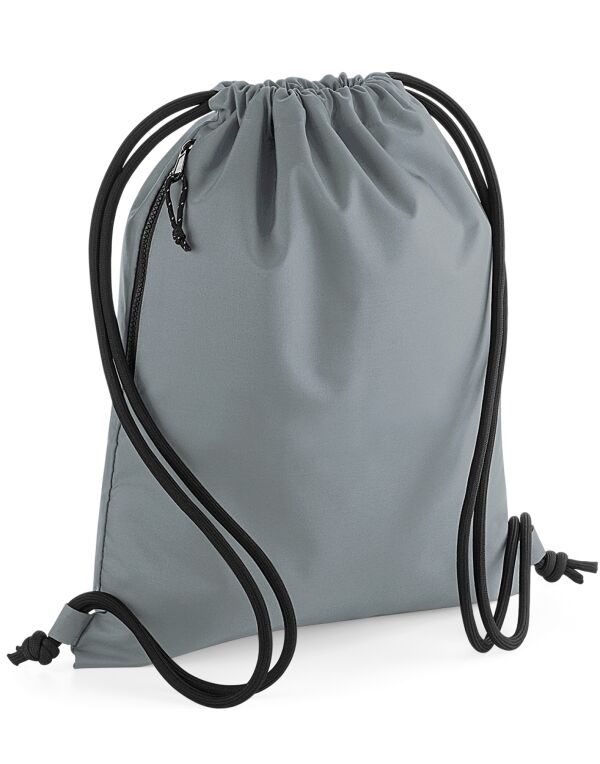 BG281 Pure Grey Recycled Gymsac