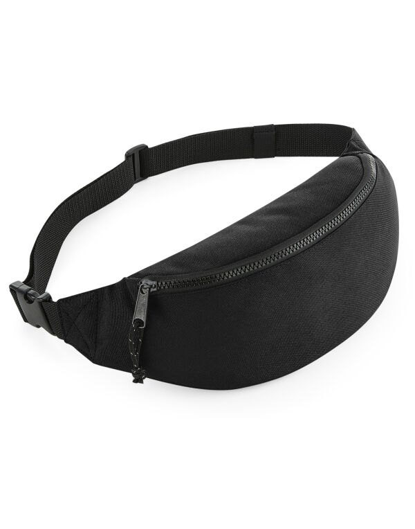 BG282 Bagbase Recycled Waistpack Black BG282 Bagbase Recycled Waistpack Black