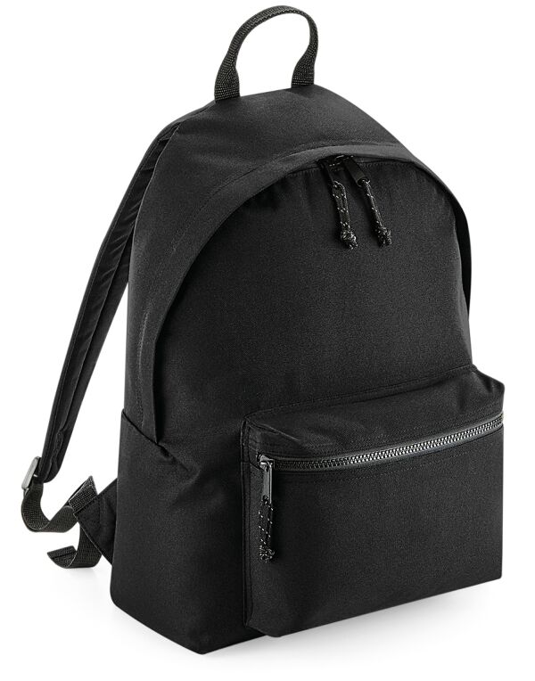 BG285 Black Recycled Backpack
