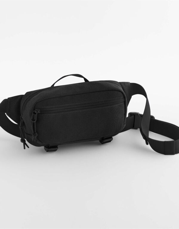 BG373 Black Ramble Belt Bag _x000D_