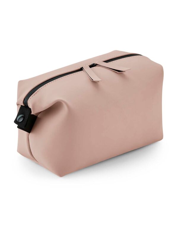 BG330 Bagbase Matte PU Accessory Pouch Nude Pink BG330 Bagbase Matte PU Accessory Pouch Nude Pink