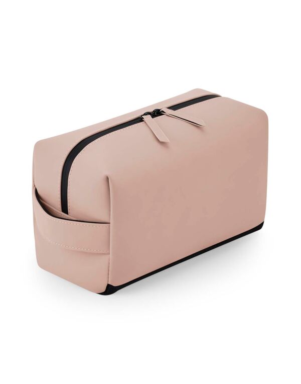 BG332 Bagbase Matte PU Toiletry/Accessory Case Nude Pink BG332 Bagbase Matte PU Toiletry/Accessory Case Nude Pink