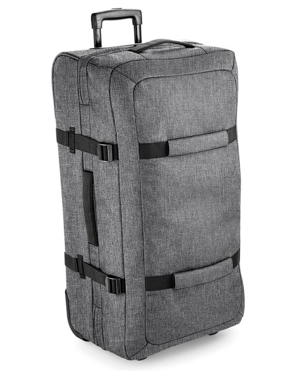 BG483 Bagbase Escape Check-In Wheelie Grey Marl