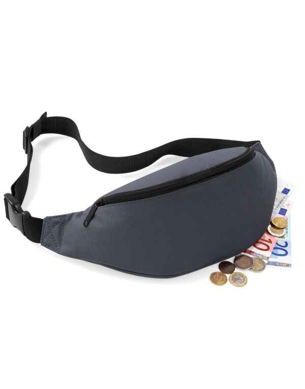BG42 Bagbase Belt Bag Graphite BG42 Bagbase Belt Bag Graphite