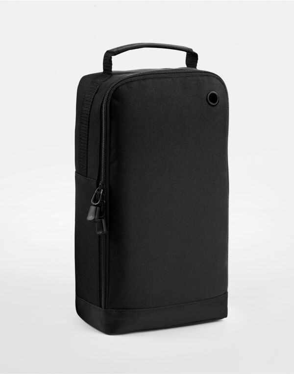 BG540 Bagbase Athleisure Sports Shoe/ Accessory Bag Black/Black