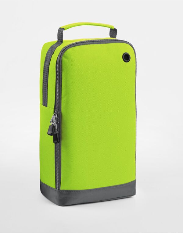 BG540 Bagbase Athleisure Sports Shoe/ Accessory Bag Lime BG540 Bagbase Athleisure Sports Shoe/ Accessory Bag Lime
