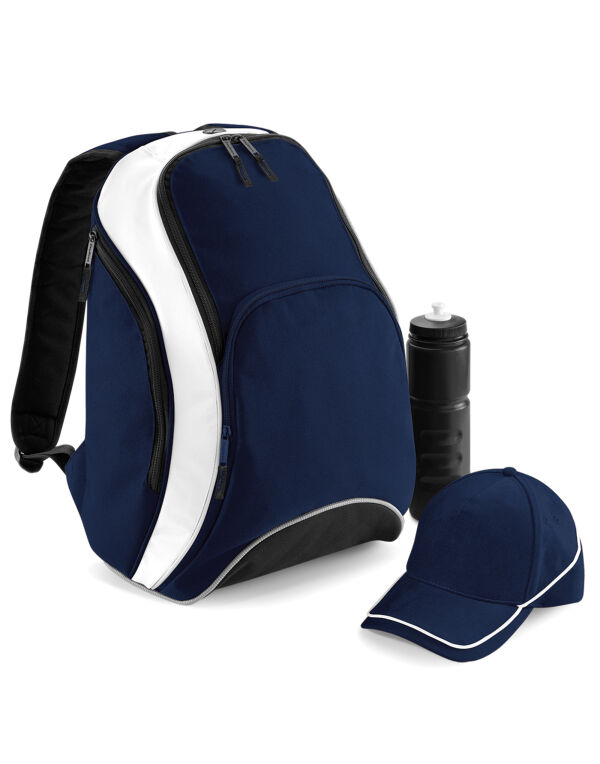 BG571 Bagbase Teamwear Backpack French Navy/White BG571 Bagbase Teamwear Backpack French Navy/White