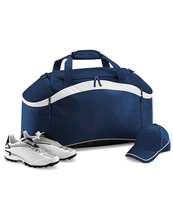 BG572 Bagbase Teamwear Holdall F. Navy/F. Navy/White BG572 Bagbase Teamwear Holdall F. Navy/F. Navy/White