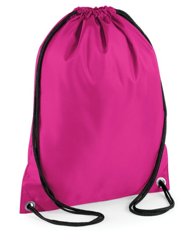 BG5 Bagbase Budget Gymsac Fuchsia BG5 Bagbase Budget Gymsac Fuchsia