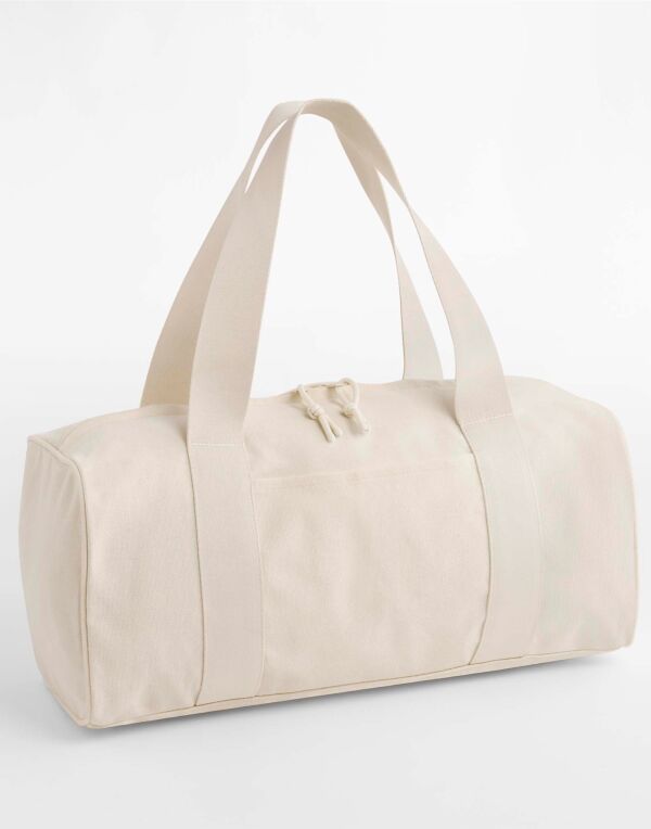 BG676 Natural/ Natural Edit Canvas Duffle