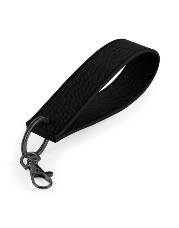 BG747 Bagbase Boutique Wristlet Keyring Black/Black