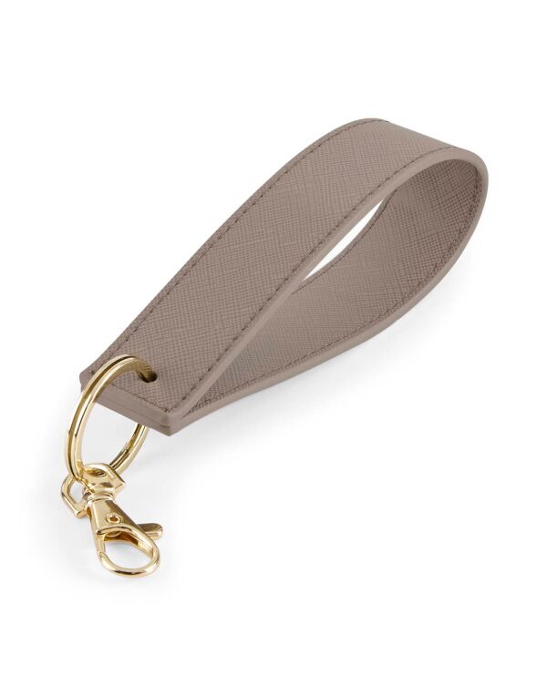BG747 Bagbase Boutique Wristlet Keyring Taupe