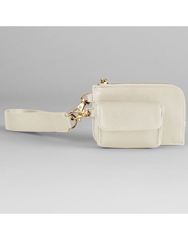 BG748 Bagbase Boutique Pouch Wristlet Oyster BG748 Bagbase Boutique Pouch Wristlet Oyster