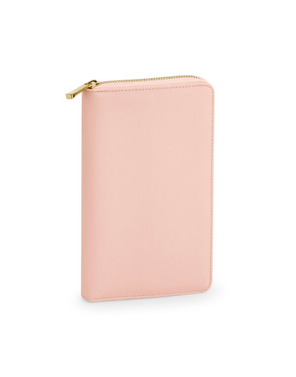 BG757 Soft Pink Boutique Travel Jewellery Case