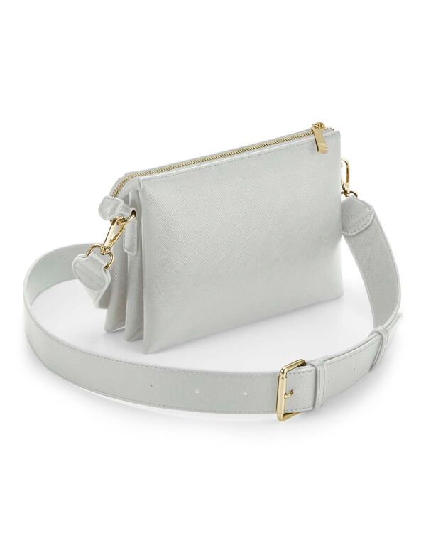 BG759 Bagbase Boutique Soft Cross Body Bag Soft Grey