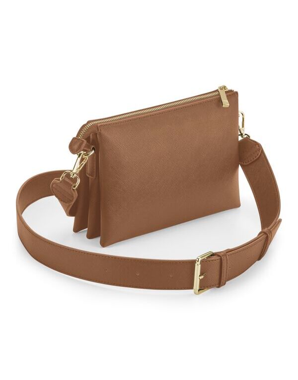 BG759 Bagbase Boutique Soft Cross Body Bag Tan