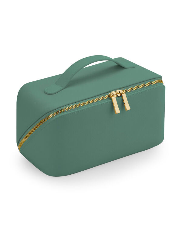 BG762 Sage Green Boutique Open Flat Accessory Case
