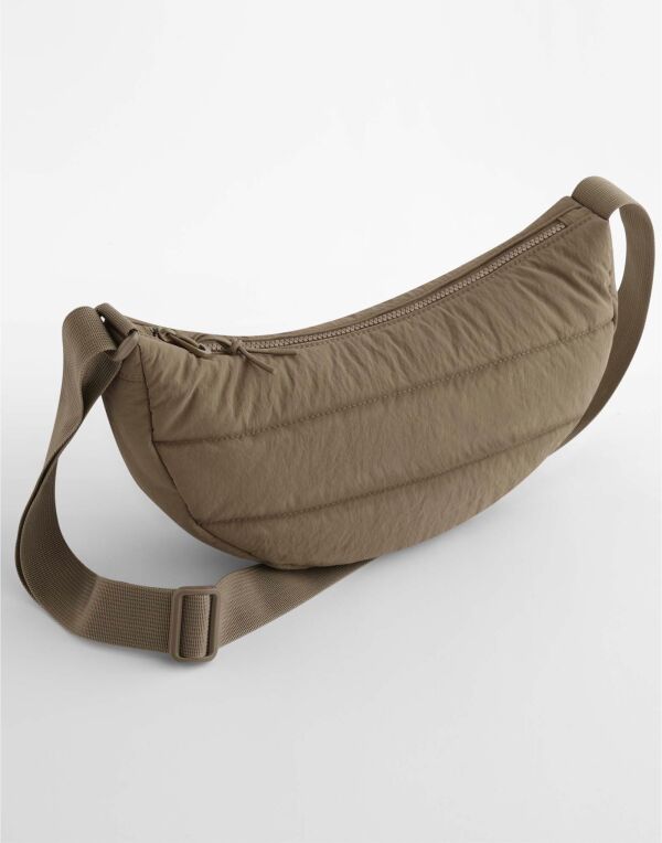 BG703 Bagbase Quilted Cross Body Bag Earthy Green