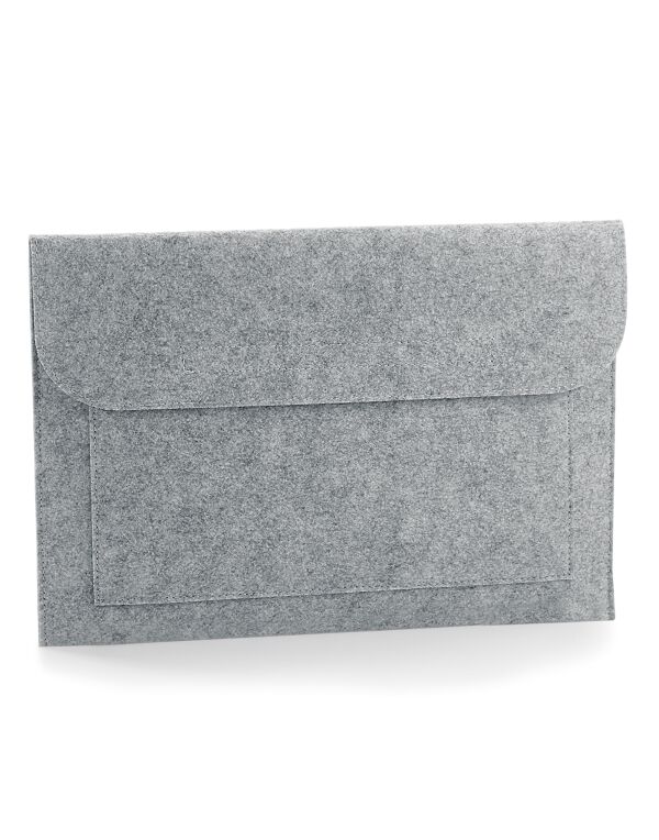 BG726 Bagbase Felt Laptop/Document Slip Grey Melange