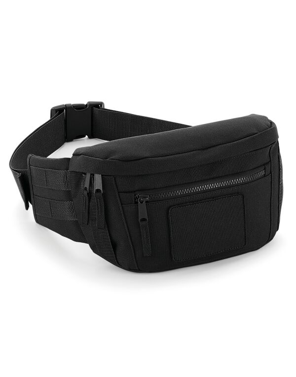 BG842 Bagbase MOLLE Utility Waistpack Black BG842 Bagbase MOLLE Utility Waistpack Black