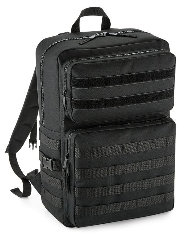 BG848 Black MOLLE Tactical Backpack
