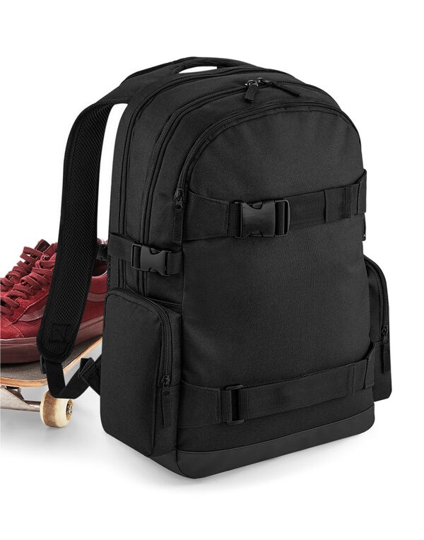 BG853 Bagbase Old School Boardpack Black
