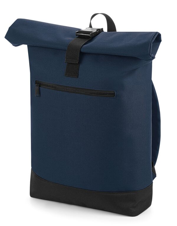 BG855 Bagbase Roll-Top Backpack French Navy