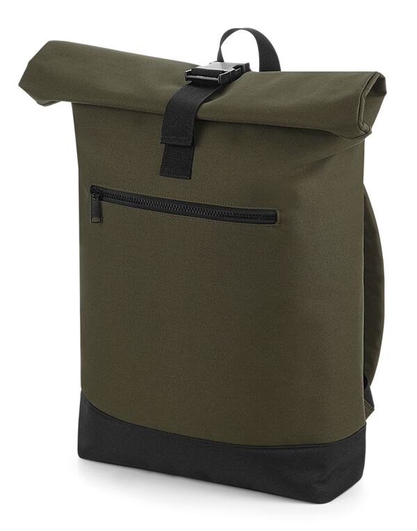BG855 Bagbase Roll-Top Backpack Military Green