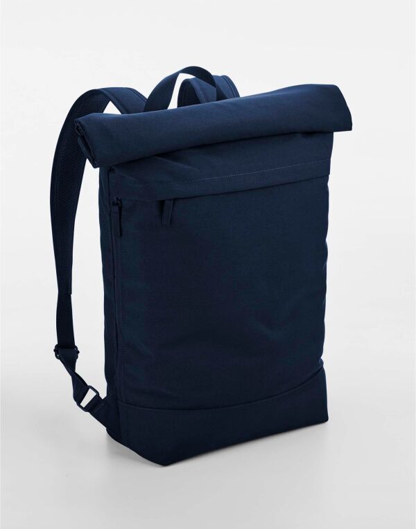 BG870 French Navy Simplicity Roll Top Backpack