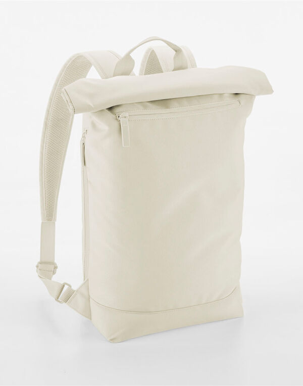 BG871 Beige Simplicity Roll-Top Backpack Lite BG871 Beige Simplicity Roll-Top Backpack Lite