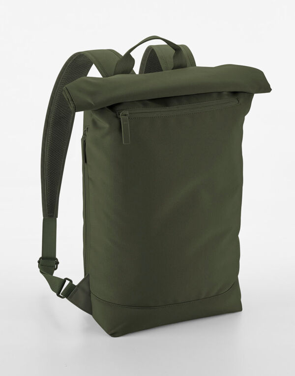 BG871 Pine Green Simplicity Roll-Top Backpack Lite BG871 Pine Green Simplicity Roll-Top Backpack Lite