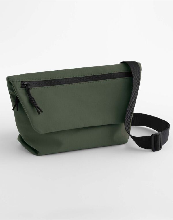 BG823 Bagbase Minimal Lifestyle Mini Messenger Pine Green