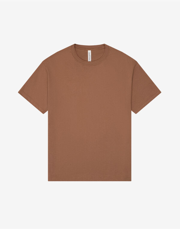 CA3010 Bella Unisex Heavy Boxy Tee Vintage Brown