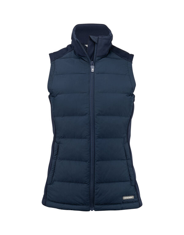 CB351477 Cutter & Buck Oak Harbor Vest Women Dark Navy