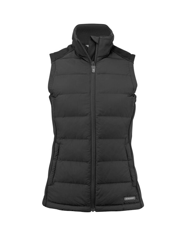 CB351477 Cutter & Buck Oak Harbor Vest Women Black