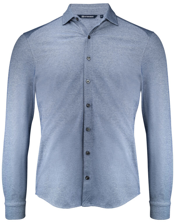CB352410 Cutter & Buck Advantage Shirt Men Indigo Melange