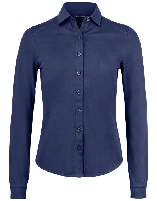 CB352411 Cutter & Buck Advantage Shirt Women Dark Navy