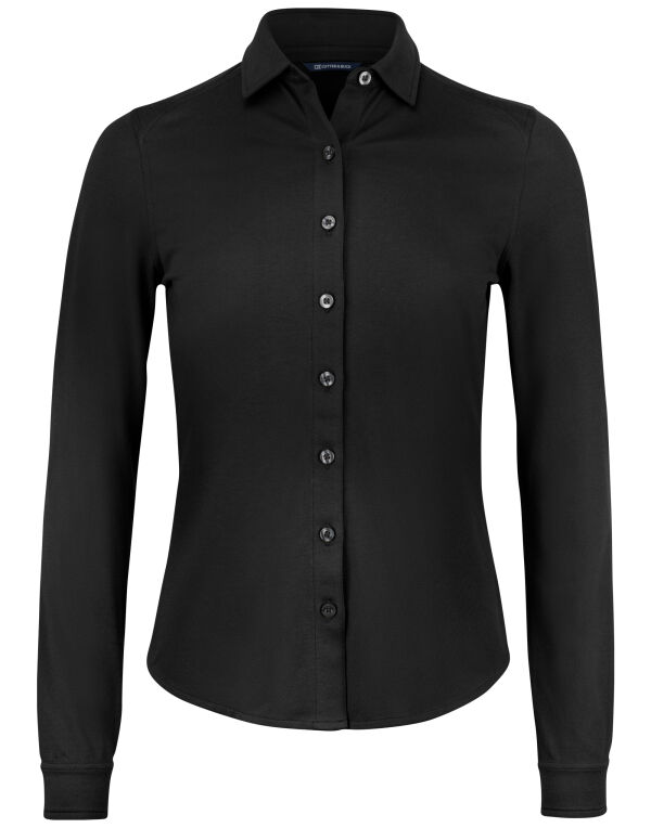 CB352411 Cutter & Buck Advantage Shirt Women Black