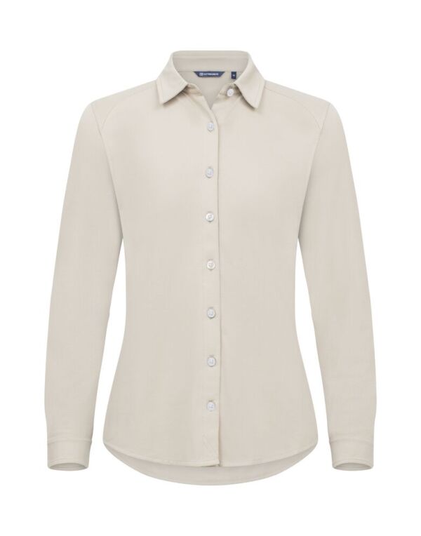 CB352411 Cutter & Buck Advantage Shirt Women Beige