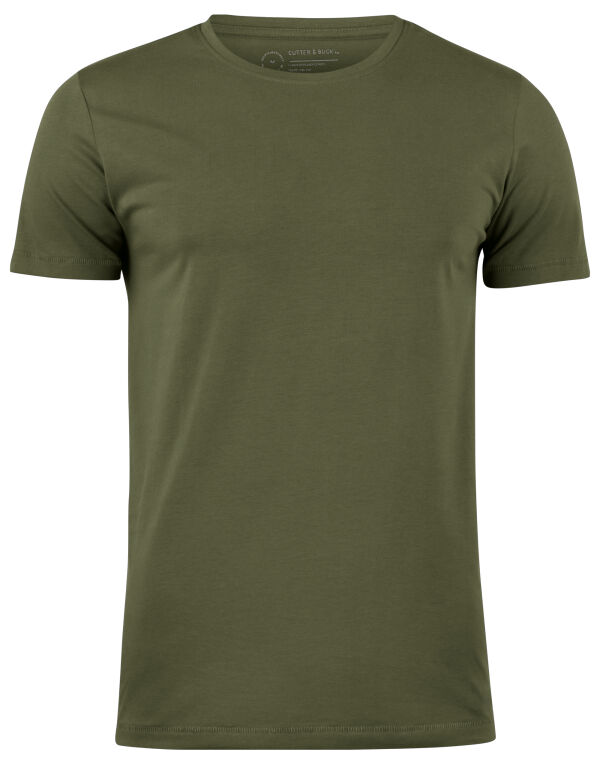 CB353408 Cutter & Buck Manzanita Roundneck Men Ivy Green