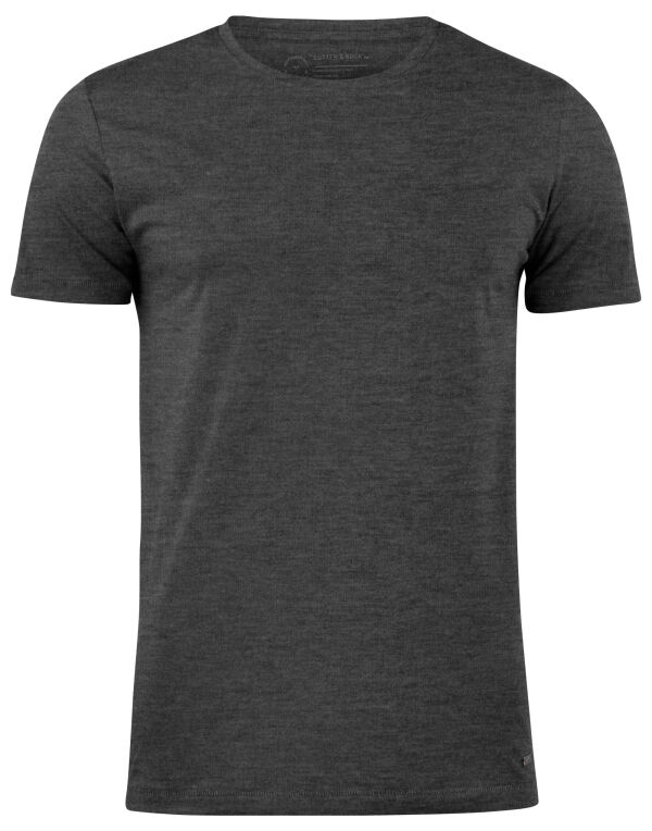 CB353408 Cutter & Buck Manzanita Roundneck Men Anthracite Melange